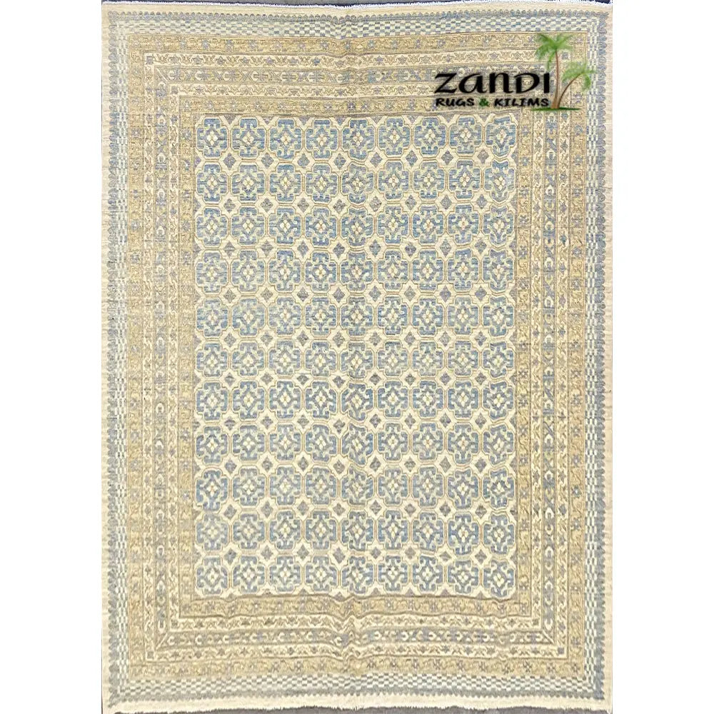 One Of The Kind Afghani Khotan Rug 9'11" x 8'5" zandirugs